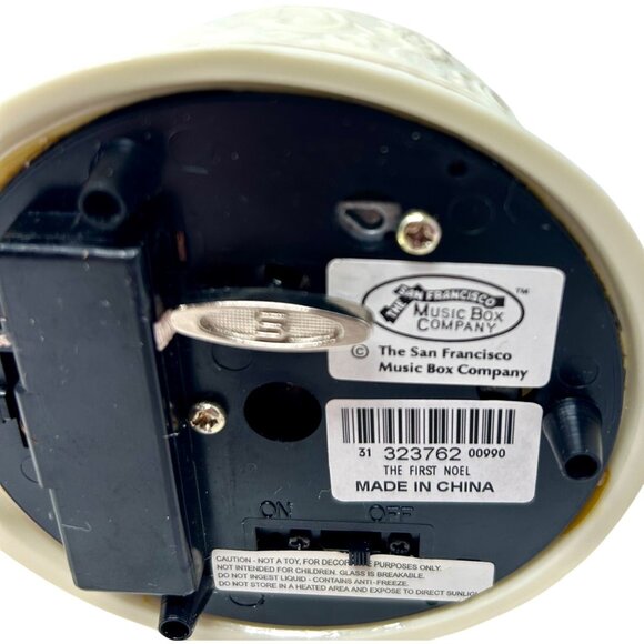 Lighted Angel With Violin Musical Snow Globe By San Francisco Music Box Company - Picture 3 of 11